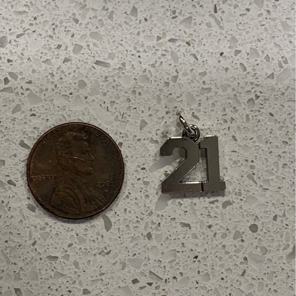 James Avery | Number 21 Pendant Charm